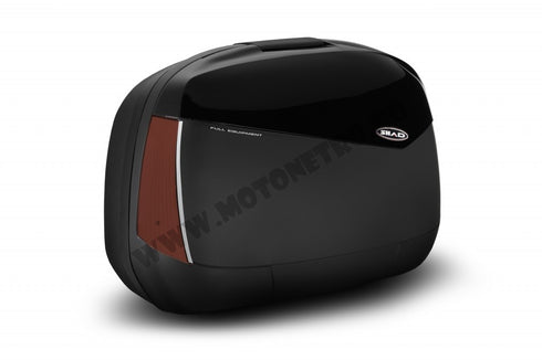 Cutii laterale SH43 RED black metal (pereche)